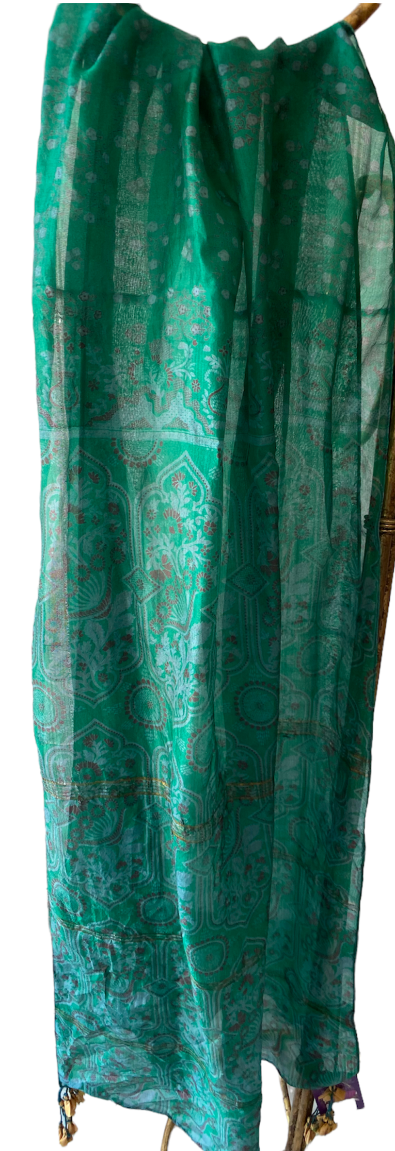 Up-Cycled Silk Sari Scarves