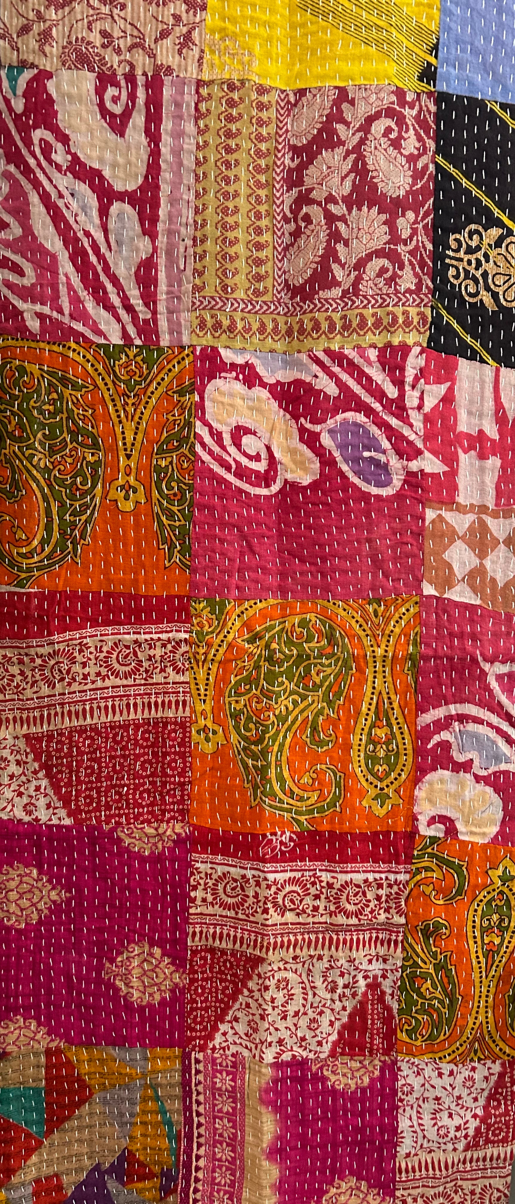 Patchwork Kantha Scarves