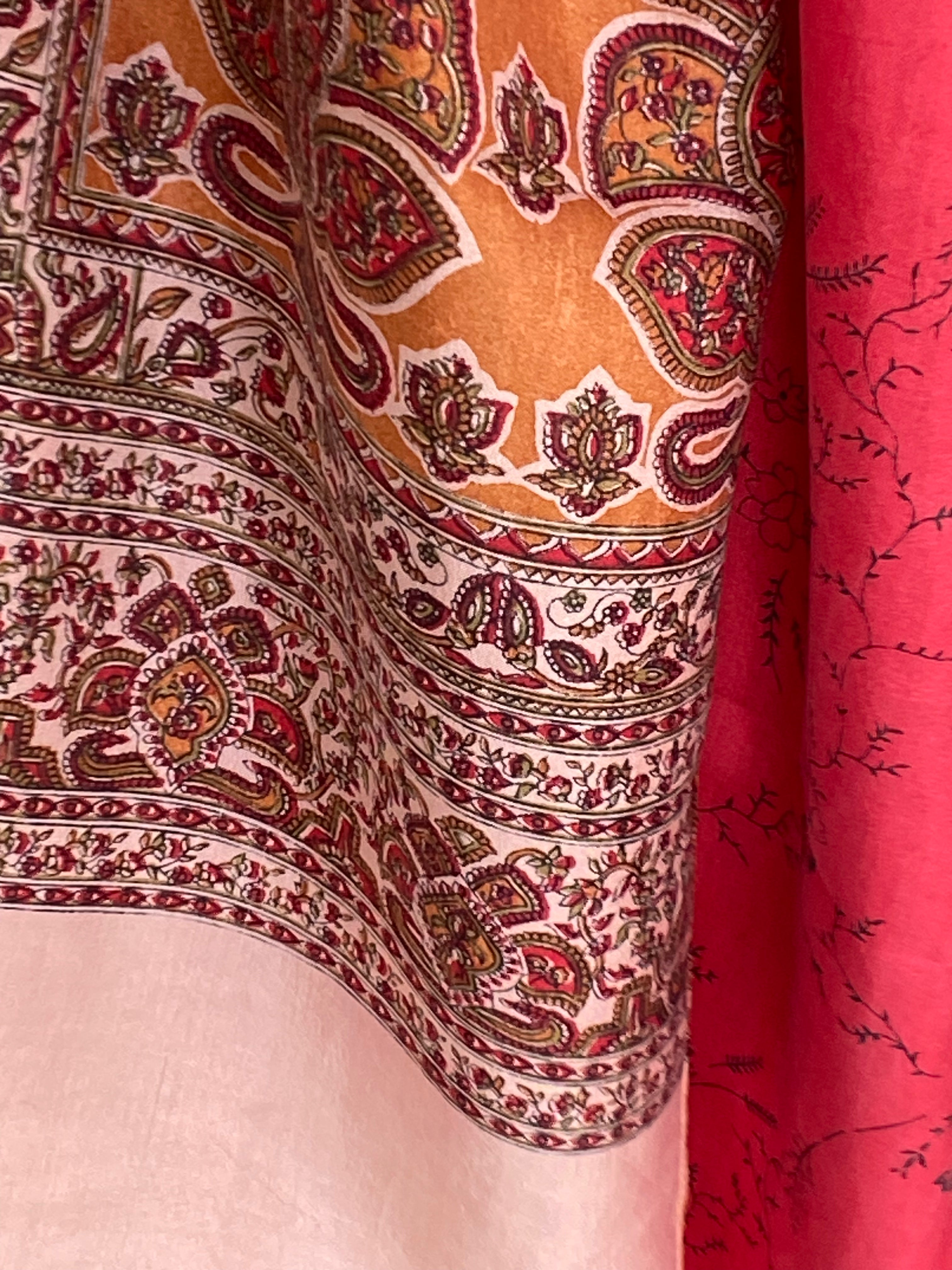 Up-Cycled Silk Sari Scarves