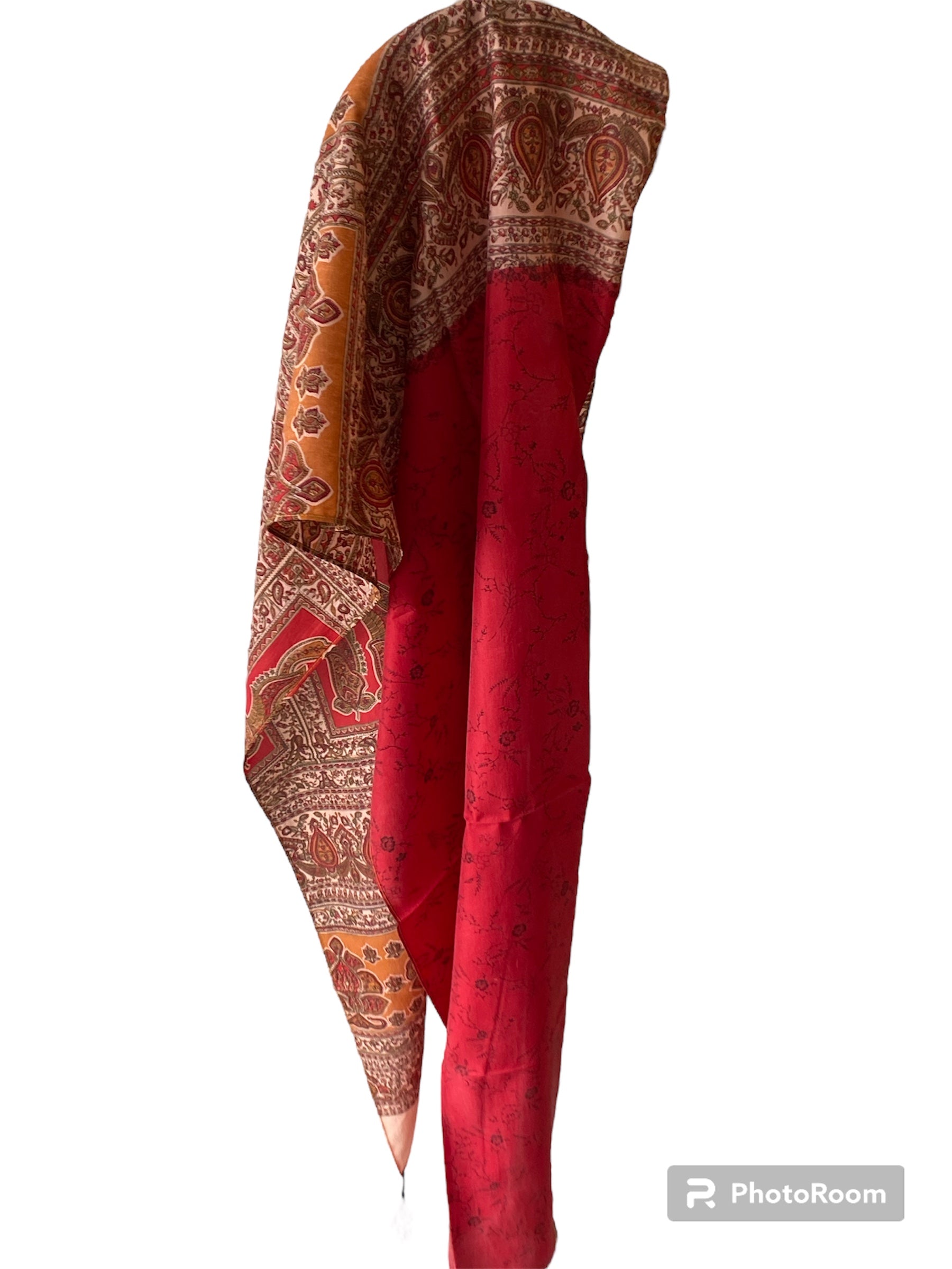 Up-Cycled Silk Sari Scarves