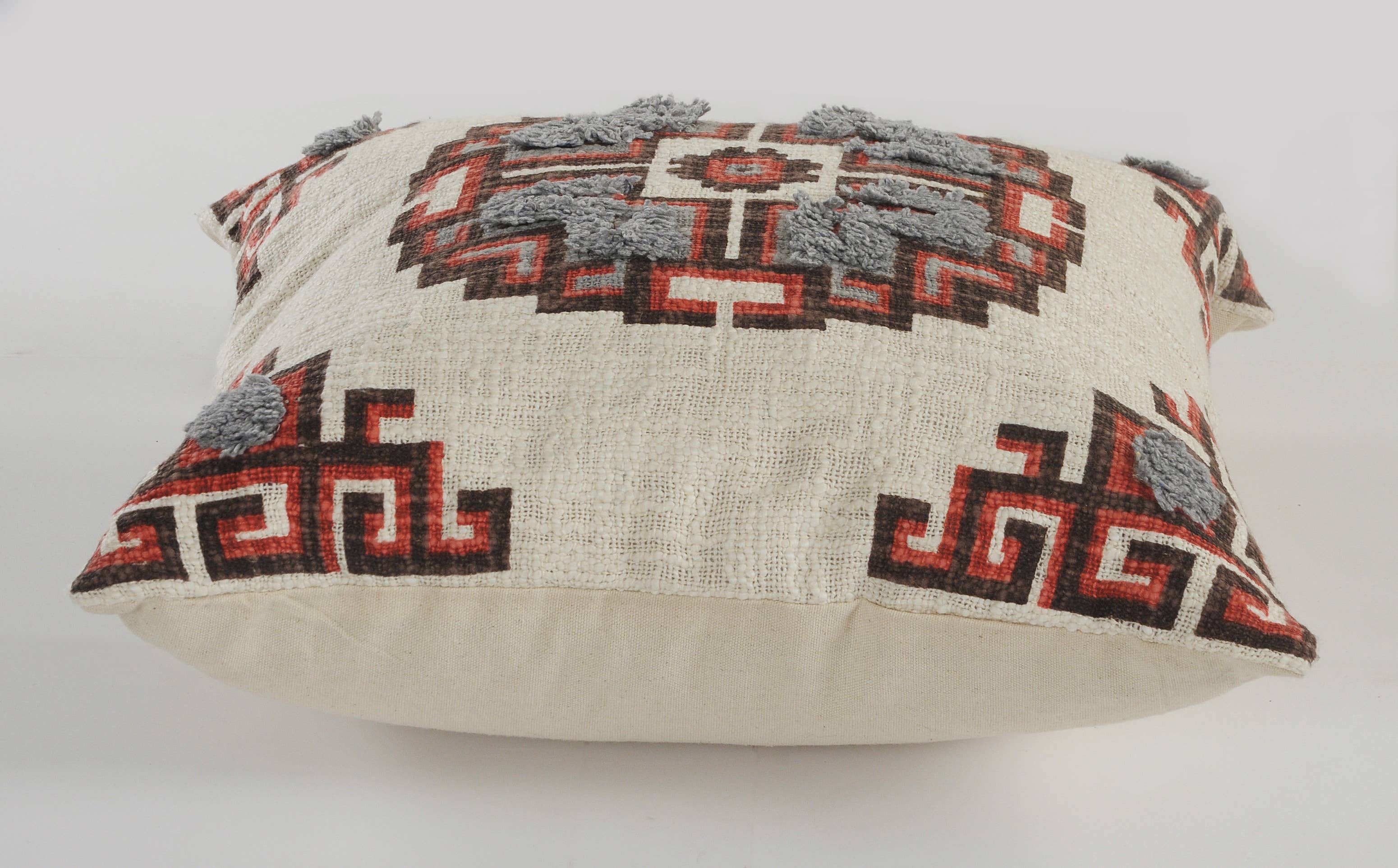 Rustic Medallion Throw Pillow