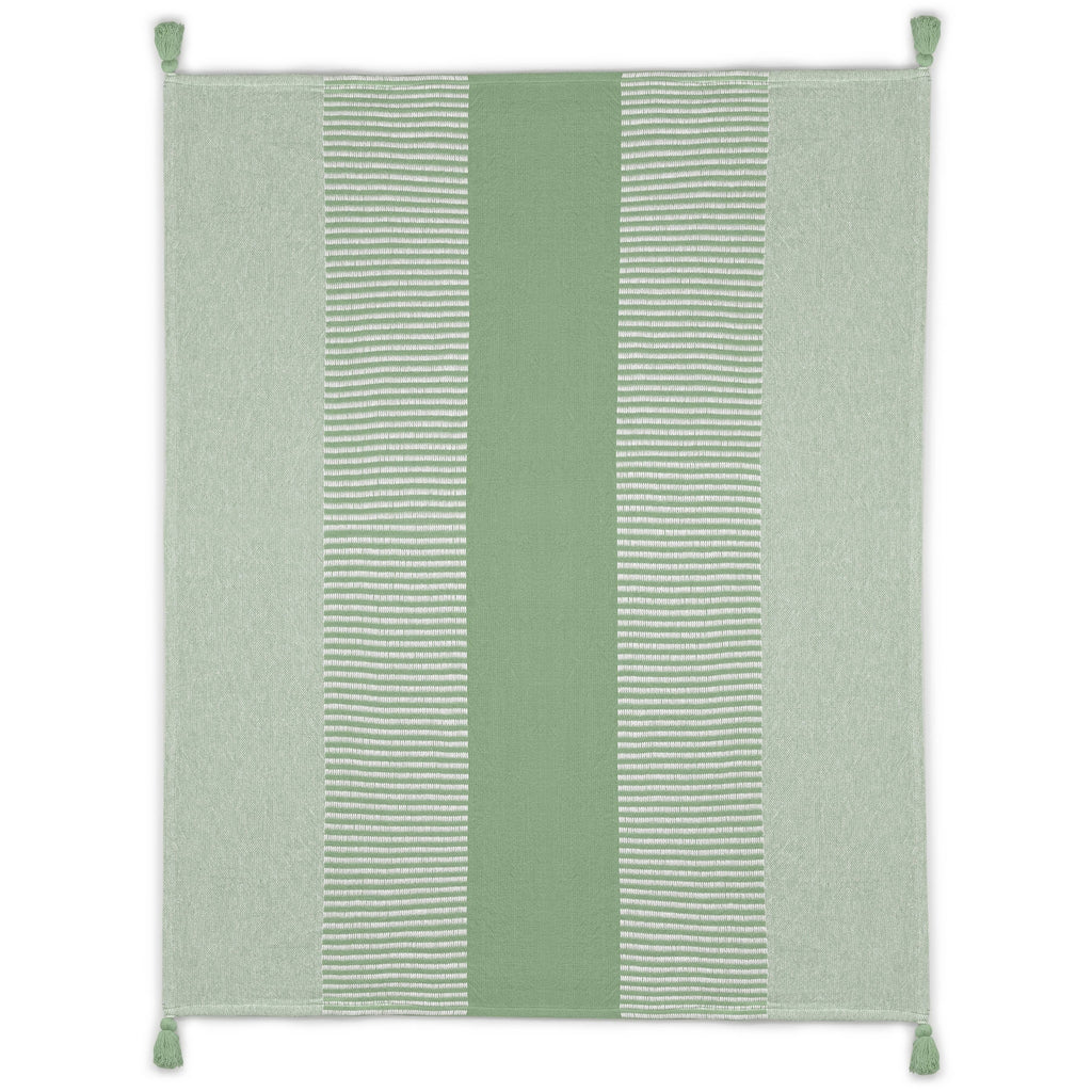 Ragni Striped Hand-Woven Organic Cotton Throw Blanket