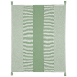 Ragni Striped Hand-Woven Organic Cotton Throw Blanket