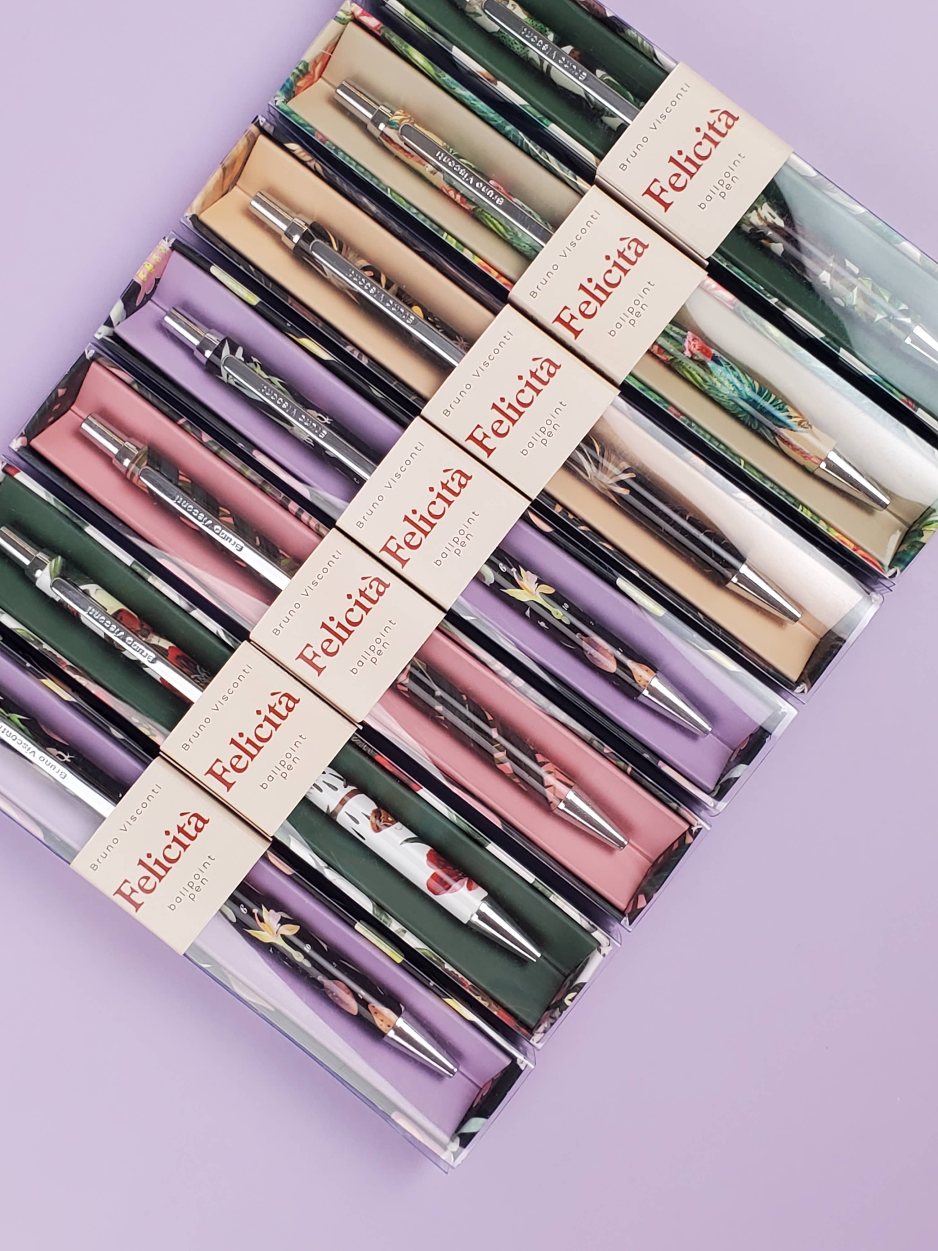 Felicita Night Flowers Ballpoint Pen