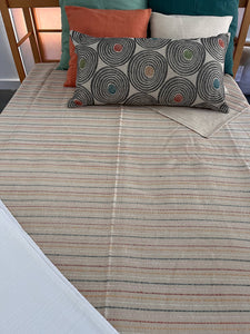 Bedspread Woven King 120x120 Ruchika Beige