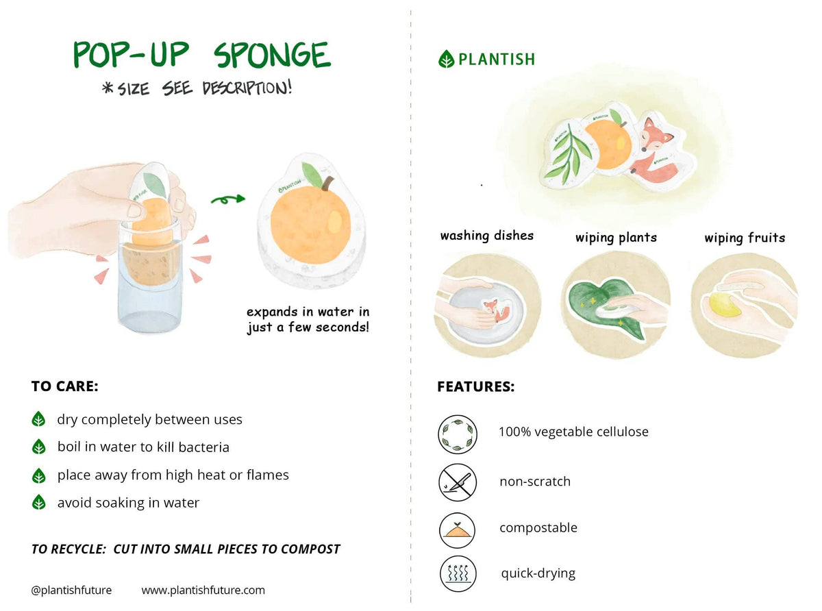 Yellow Duck - Pop up Sponge