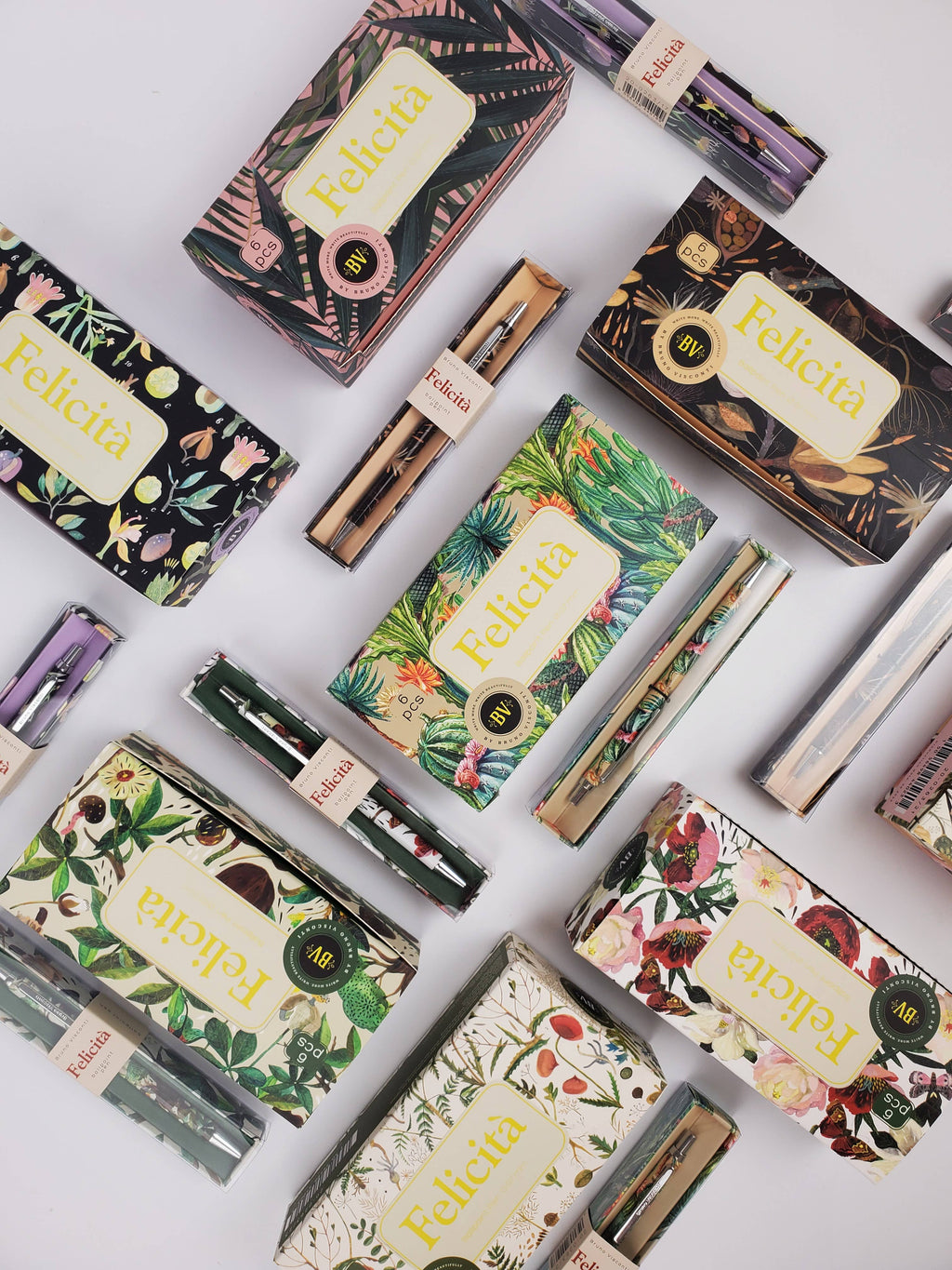 Felicita Night Flowers Ballpoint Pen