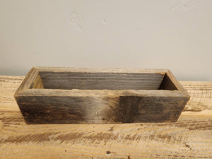 Reclaimed Wood Succulent Planter - Medium Trough