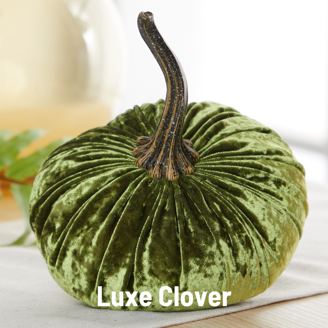 Pumpkin Small  Velvet Fall Decor Gift for New Apartment Best