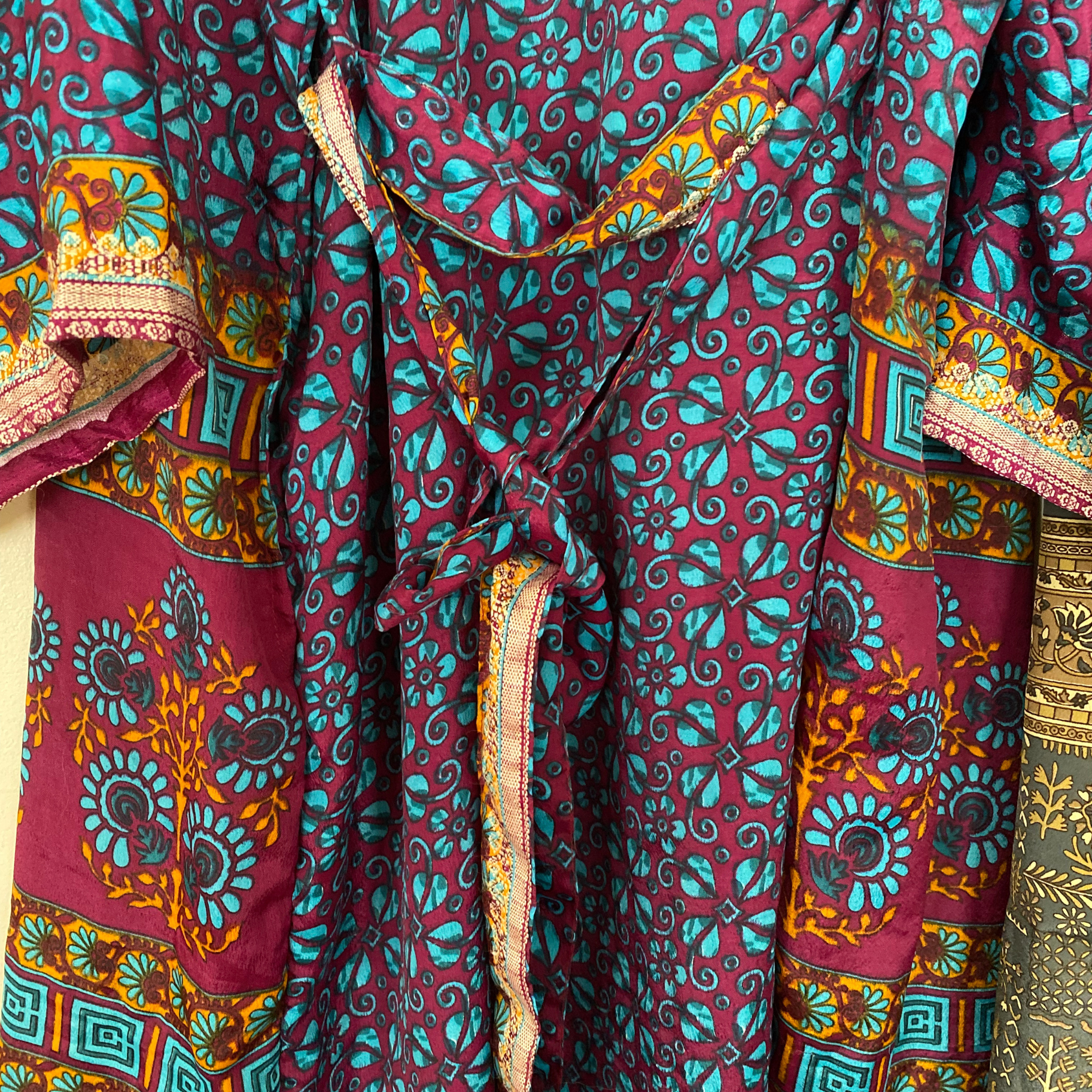 Silk Robe | Upcycled 100% Silk One Size Luxury