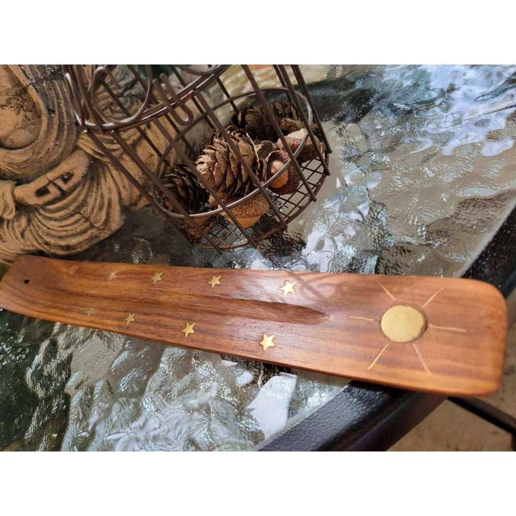 Wooden Ash Catcher Incense Holder/Hand Crafted Incense Burne