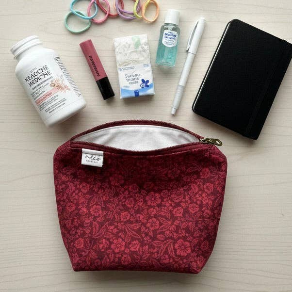 Travel Cosmetic Sustainable Zip 'n Go Bags — Fairy Garden