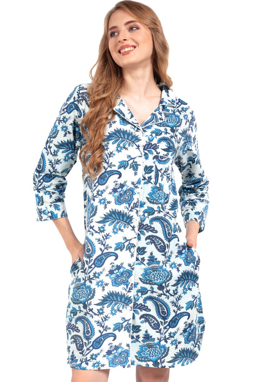 Anjali Cotton Nightshirt