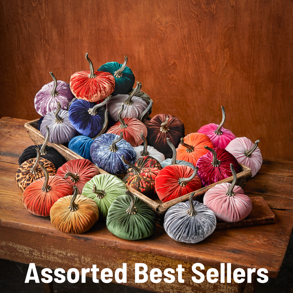 Pumpkin Small  Velvet Fall Decor Gift for New Apartment Best