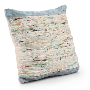 Ravina Handwoven Modern Abstract Cotton Throw Pillow