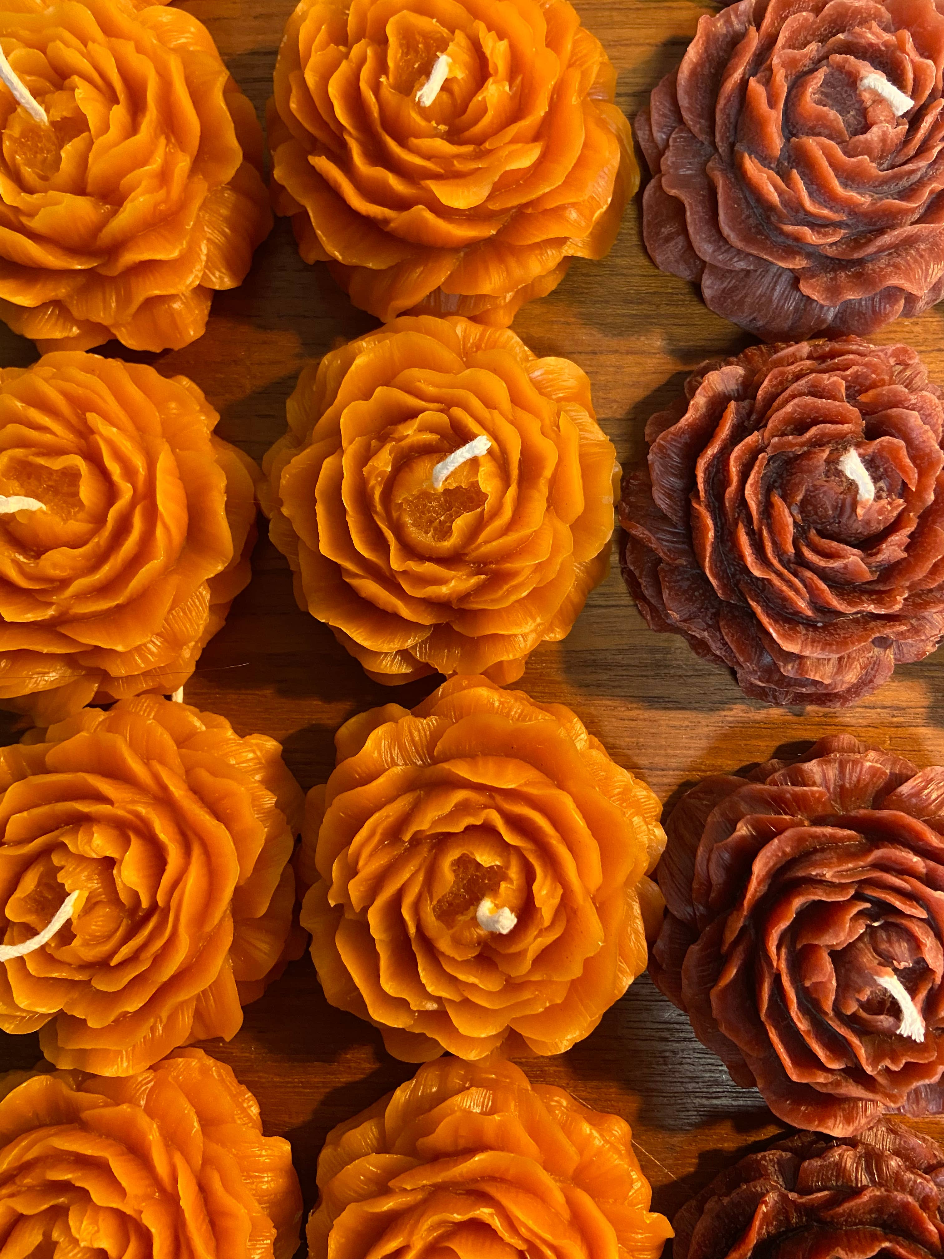 Beeswax Candles Mixed Blooms