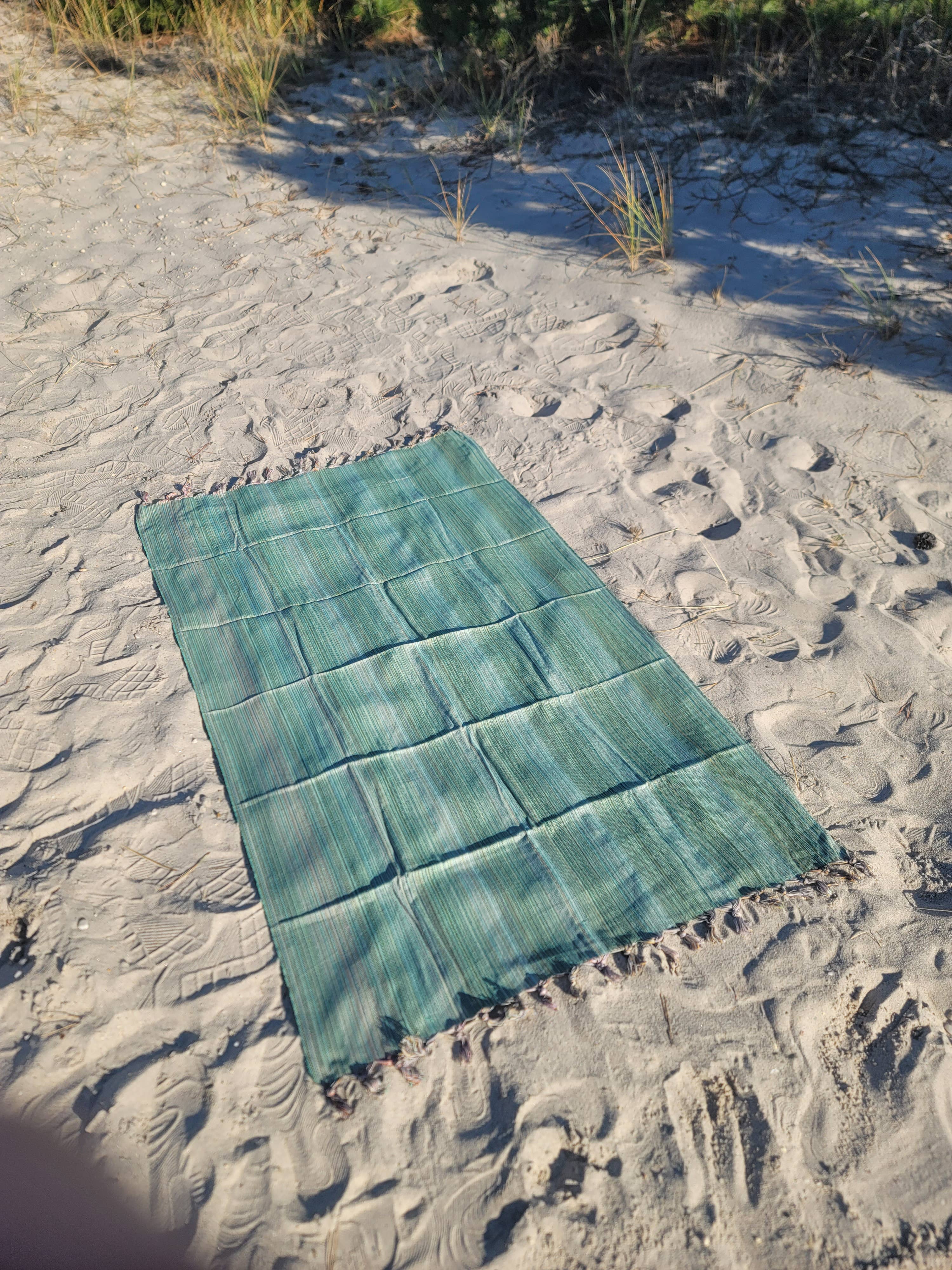 Rainbow Beach Towel | Turkish Towel | Sarong | Beach Wrap