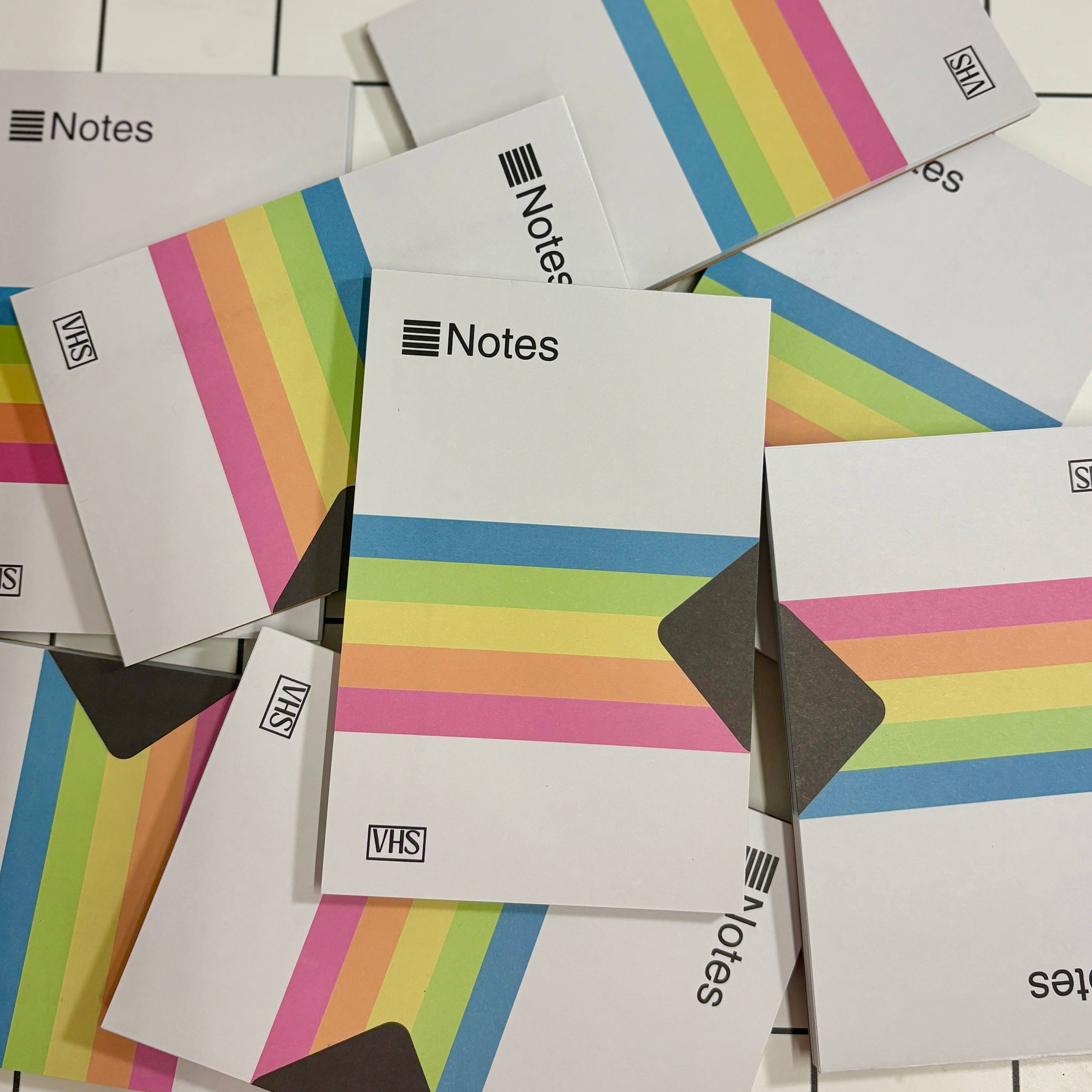 Vintage VHS Notepad