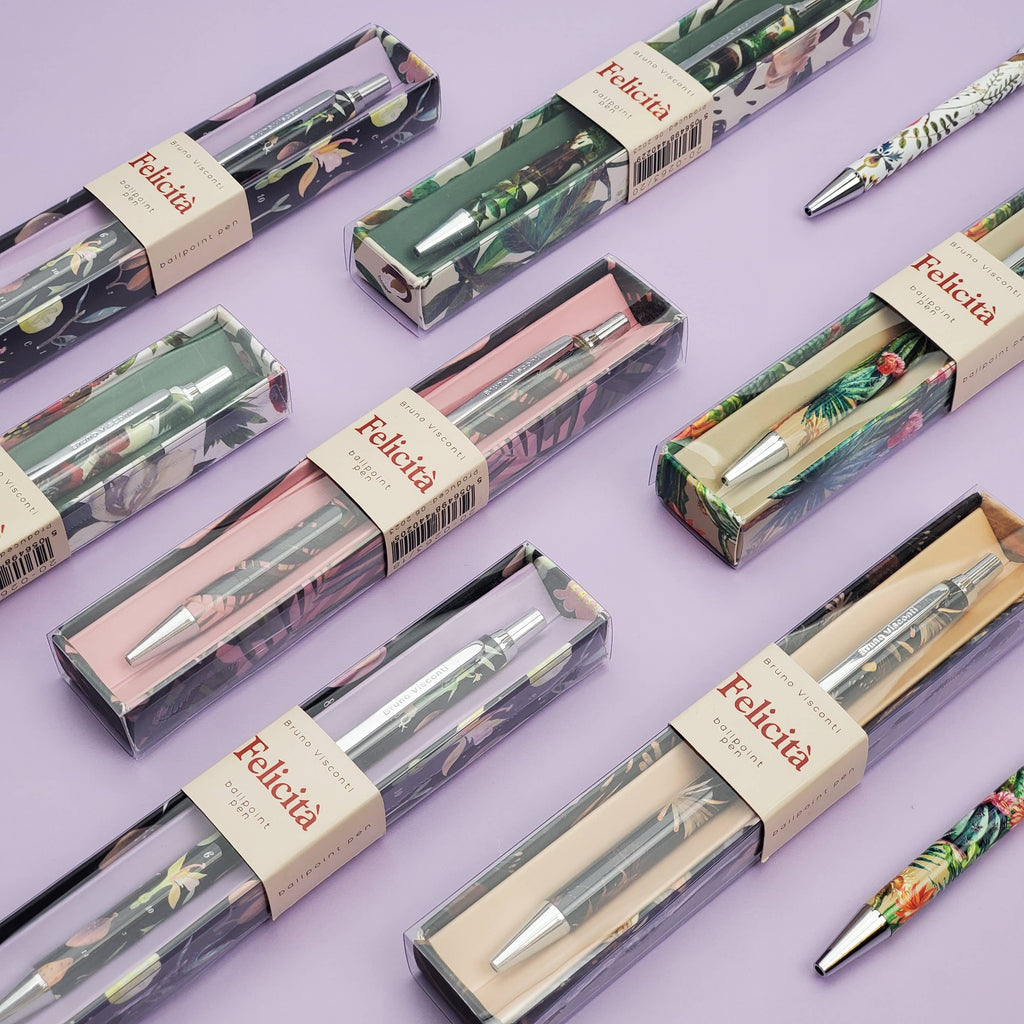 Felicita Night Flowers Ballpoint Pen