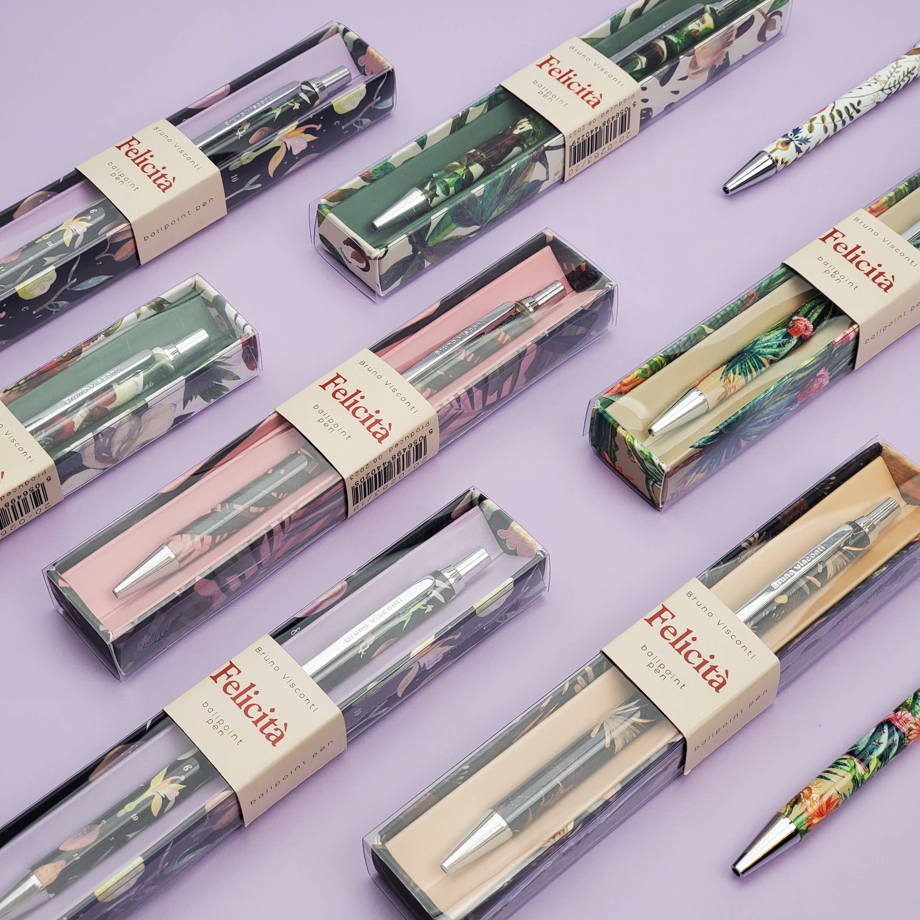 Felicita Night Flowers Ballpoint Pen