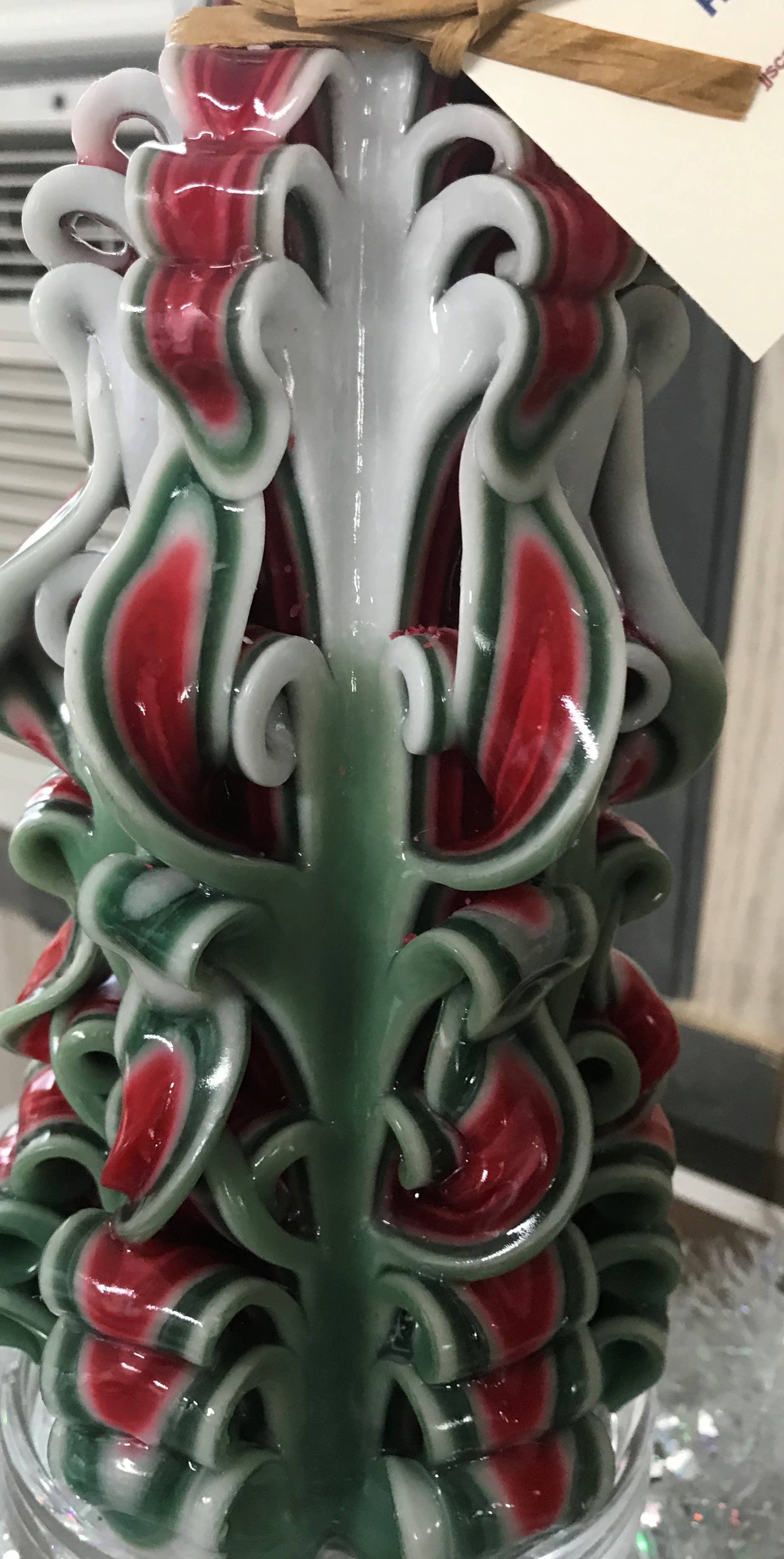 Ribbon & Curl Candles: Oil Lamp