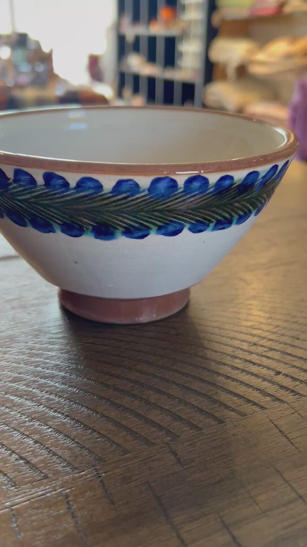 Pottery Bowl - Olive Branch
