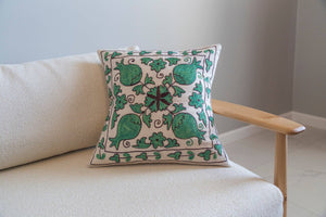 Gulnora Suzani Handmade Throw Pillow Cover