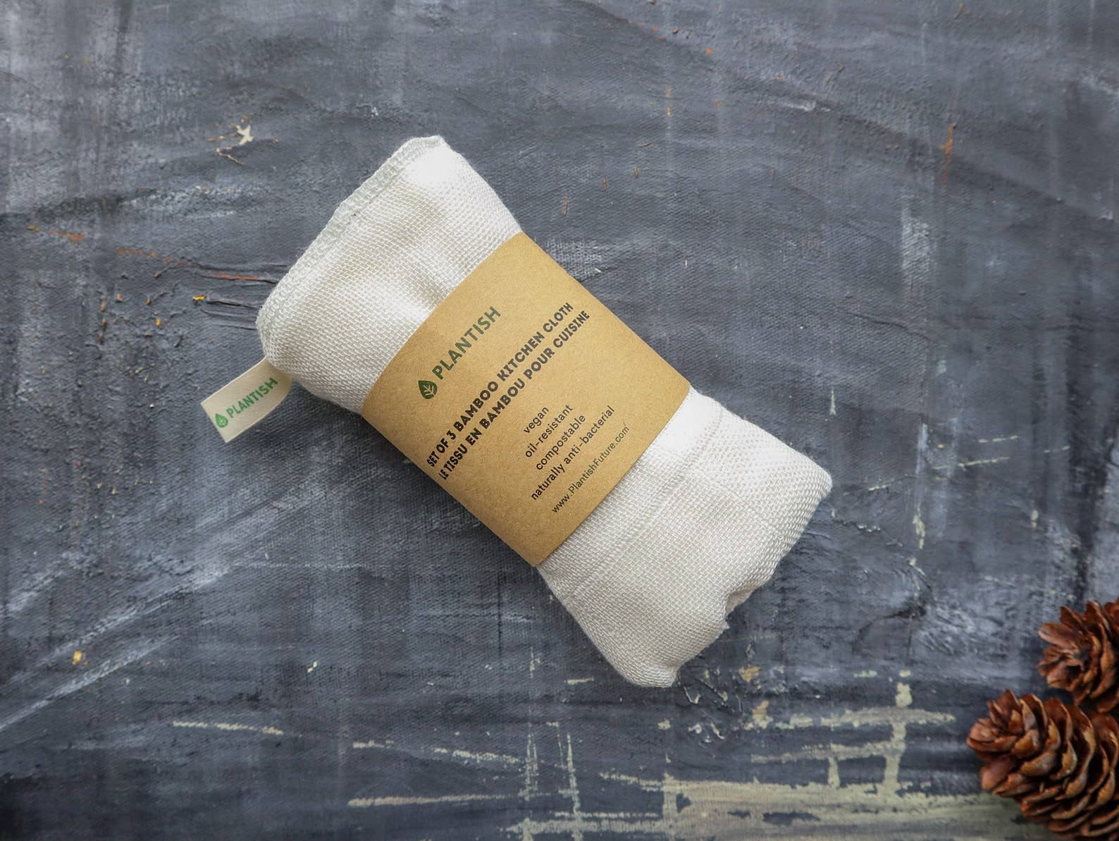 Set of 3 Bamboo Kitchen Cloths