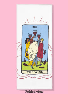 The Wine Kitchen Tarot Dishtowel