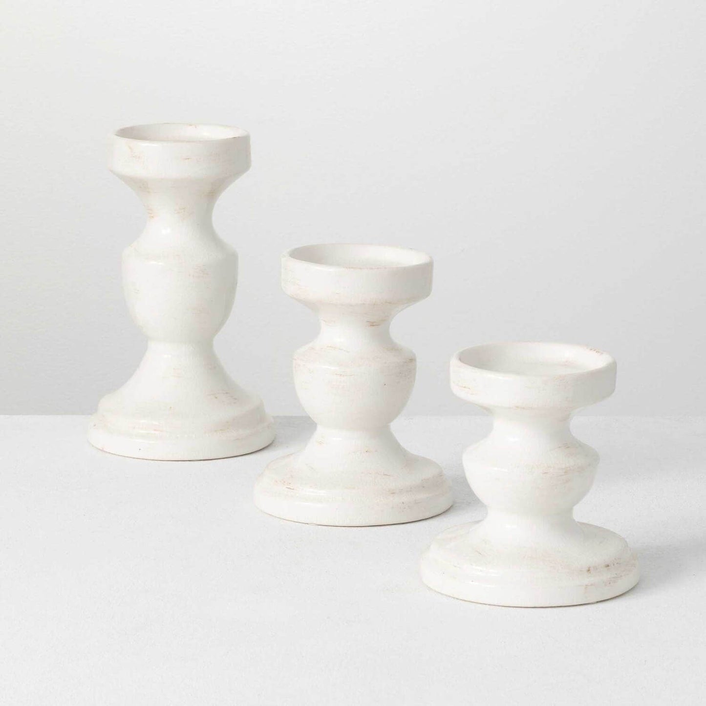 PILLAR CANDLE HOLDER SET OF 3