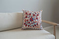 Sarvinoz Suzani Handmade Throw Pillow Cover