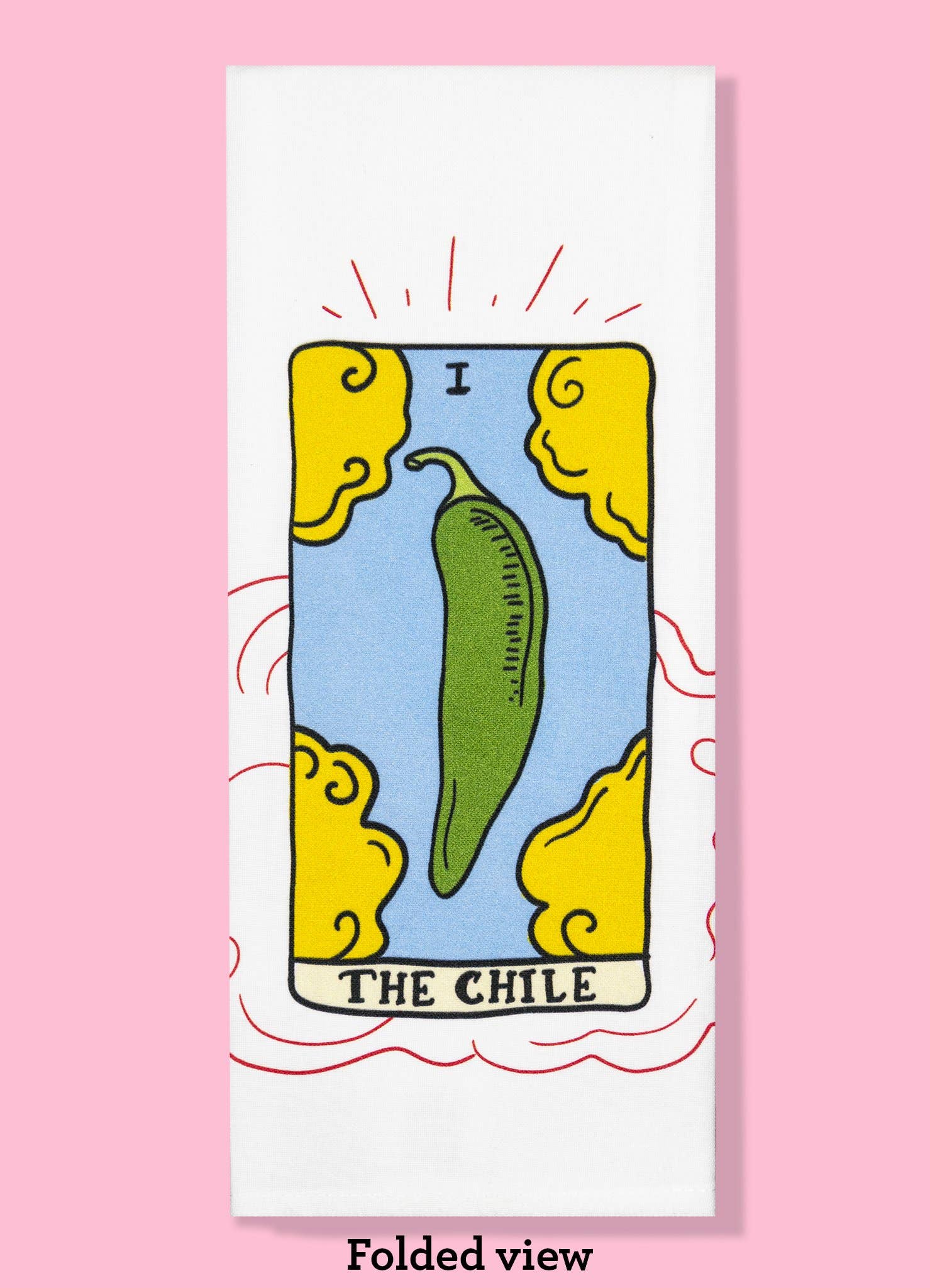 The Chile Kitchen Tarot Dishtowel