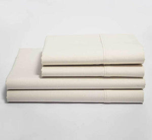 100% Organic Cotton Percale Sheet Set: King