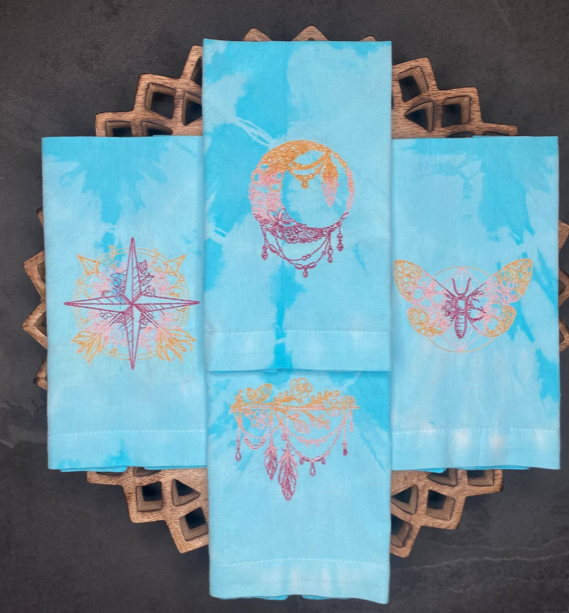 Cotton Hand Tie Dyed Napkins