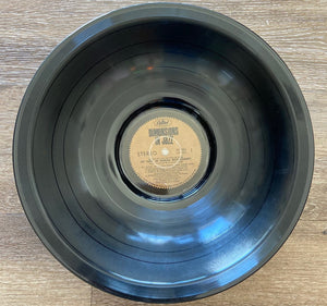 Smooth Vinyl Record Bowl