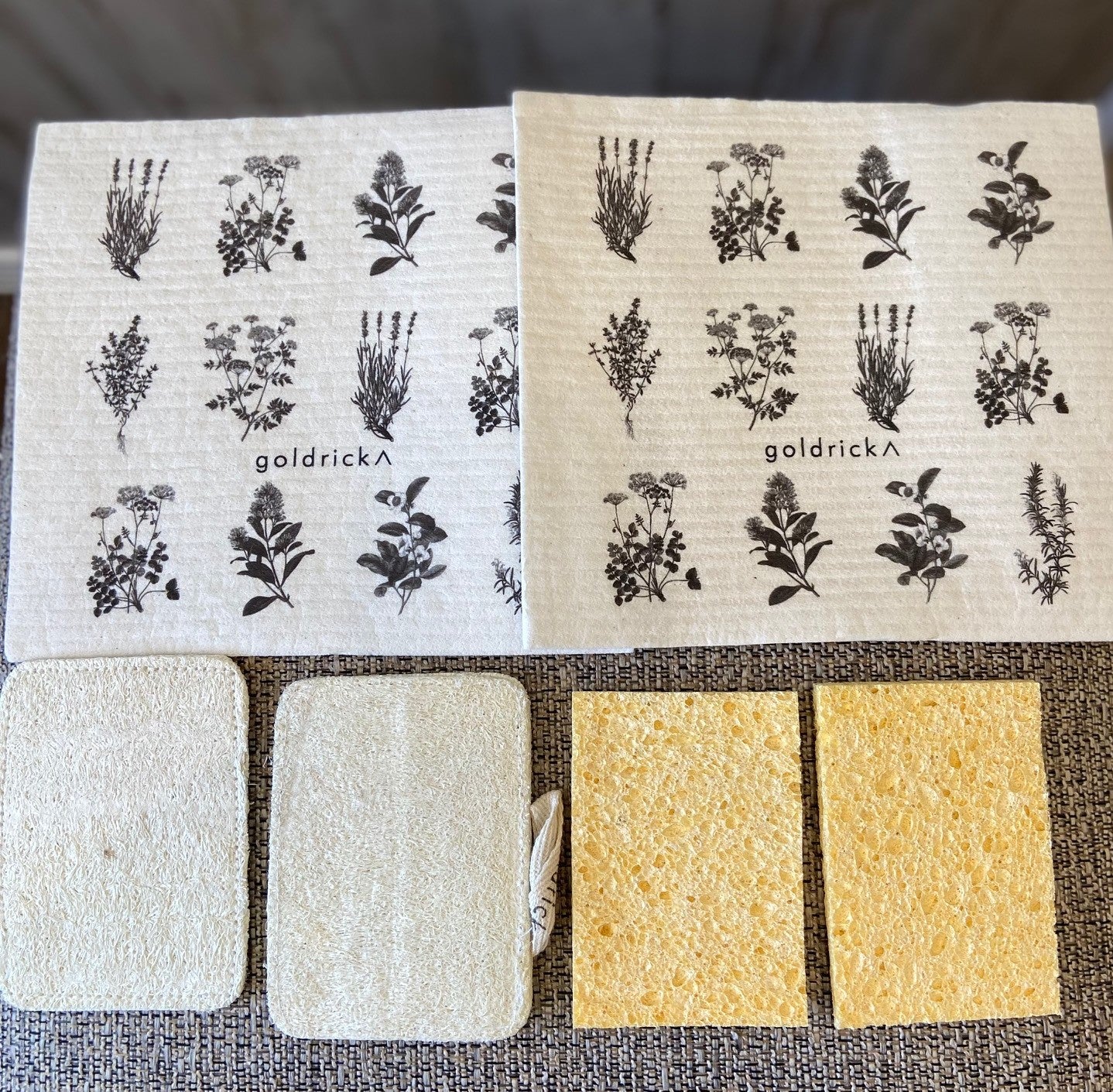 Biodegradable Sponge Variety Set of 6