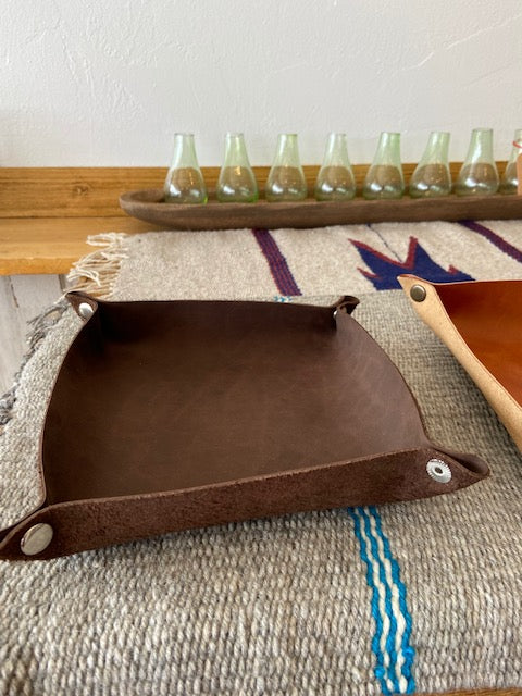 Leather Valet Tray