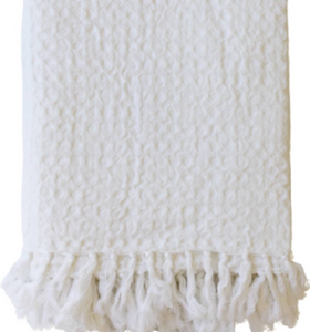 Cotton Wafflle Throw Blanket