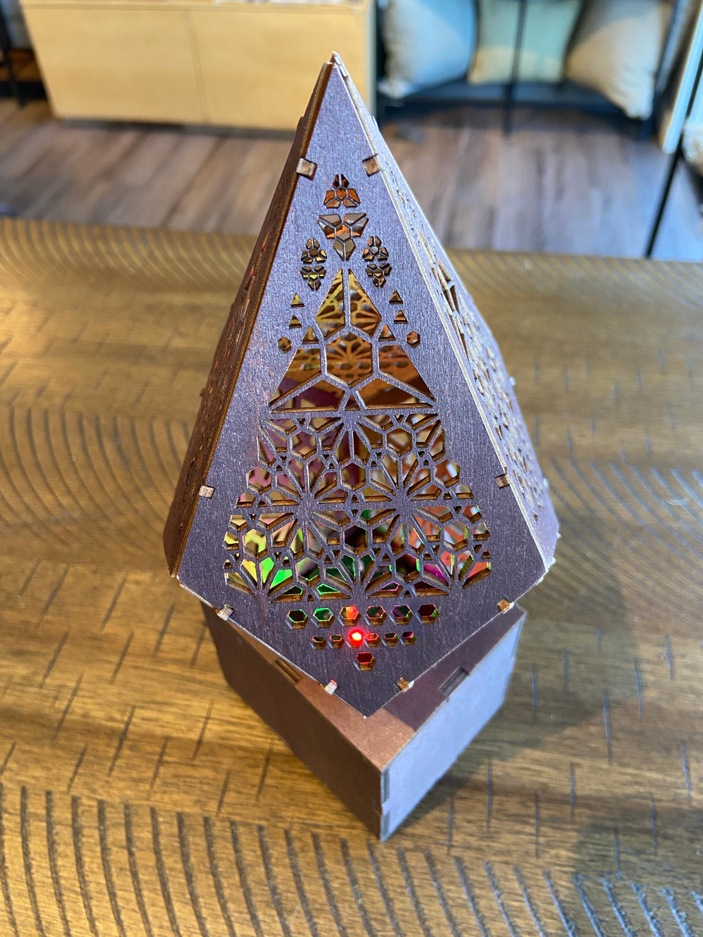 Decorative Table Lamp LED Rainbow Retro Sky Light