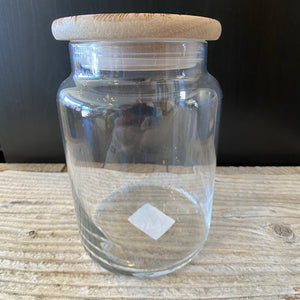 Maplewood Lid Glass Jar 31 oz