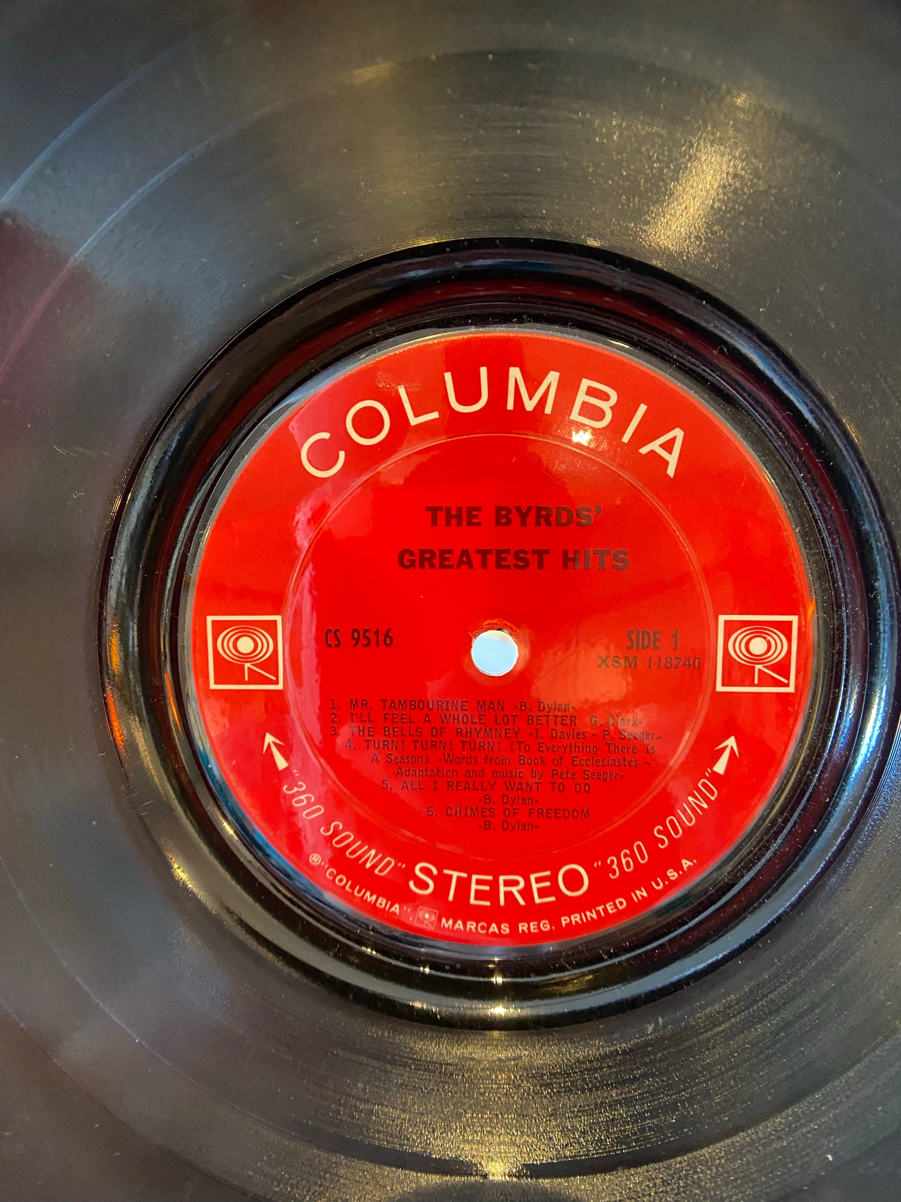 Smooth Vinyl Record Bowl