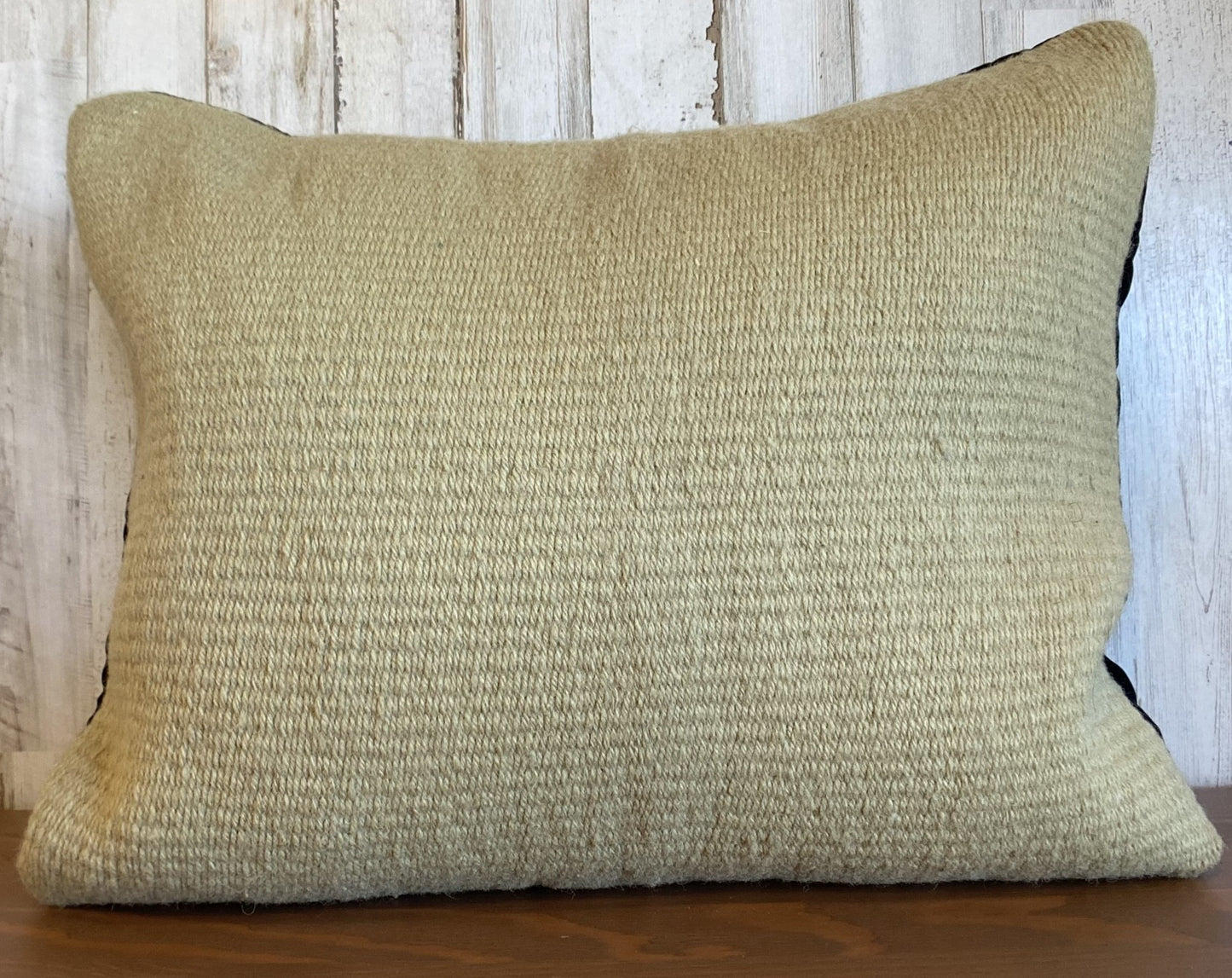 Handwoven Northern New Mexico Wool Pillow