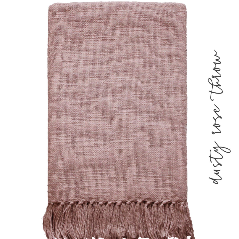 Handwoven Cotton Throw