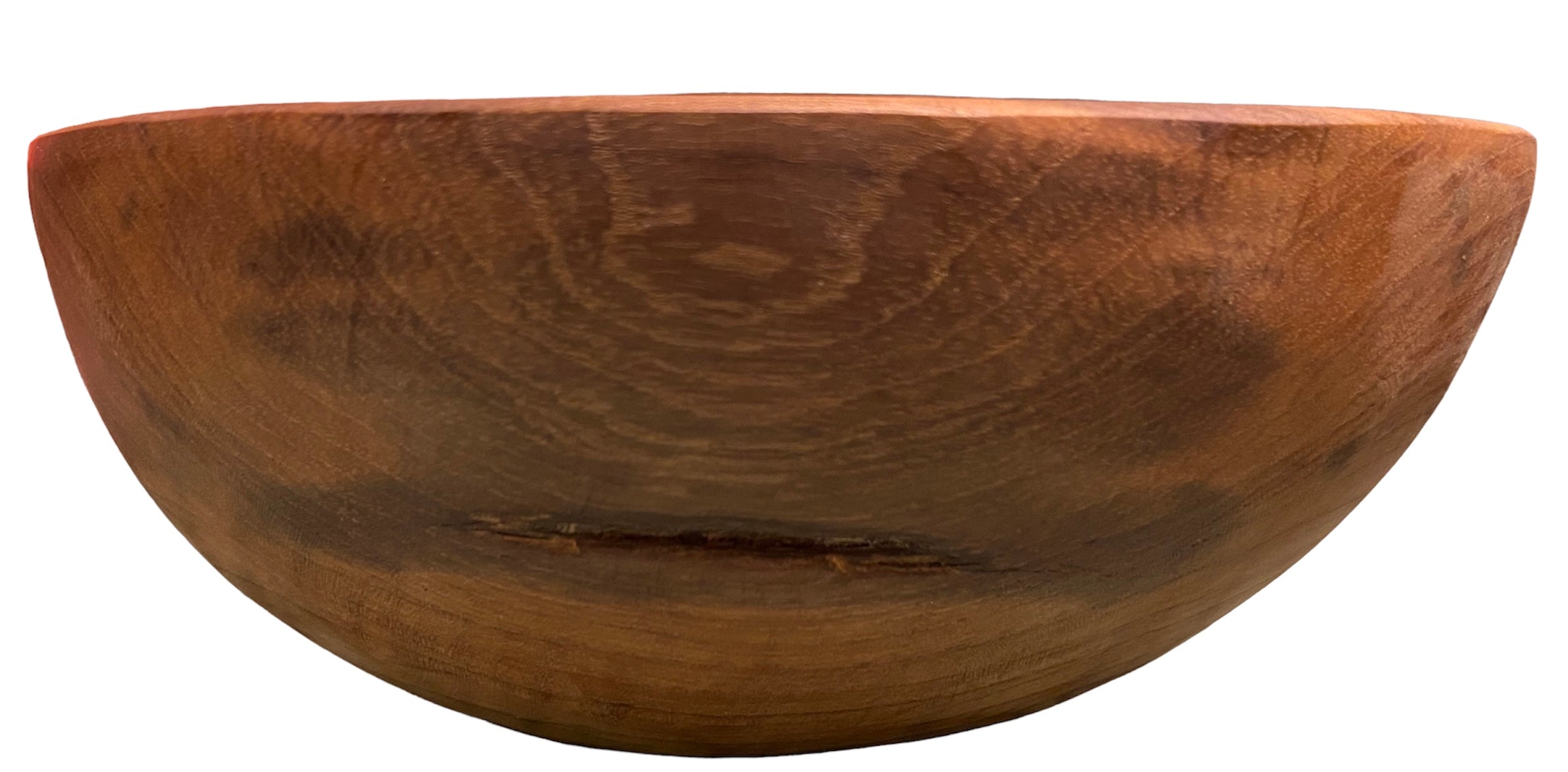 Teak Wood Root Bowl 5”Dx3”H