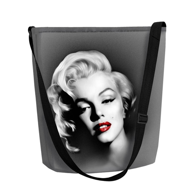 Monroe Grey Recycled Felt Shoulder Bag