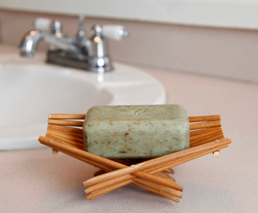 Folding Basket made from recycled Chopsticks