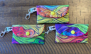 Snappy Pouches-Pride Rainbow Swirls