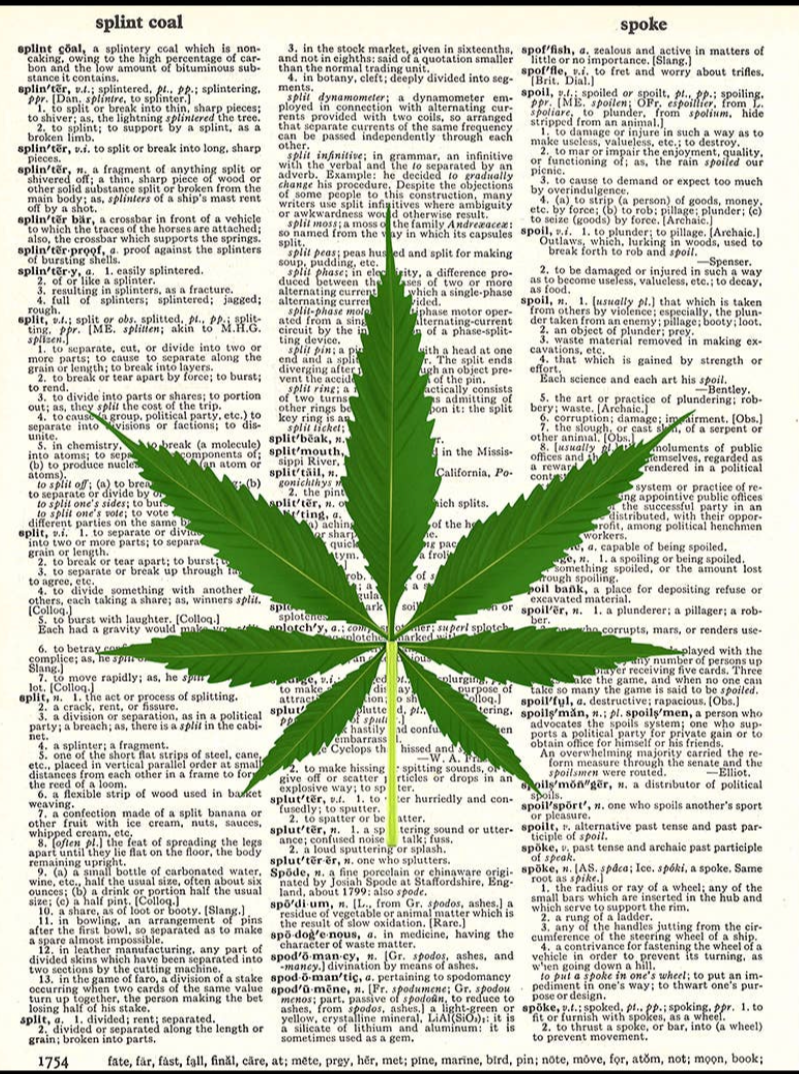 Vintage Dictionary Paper Prints