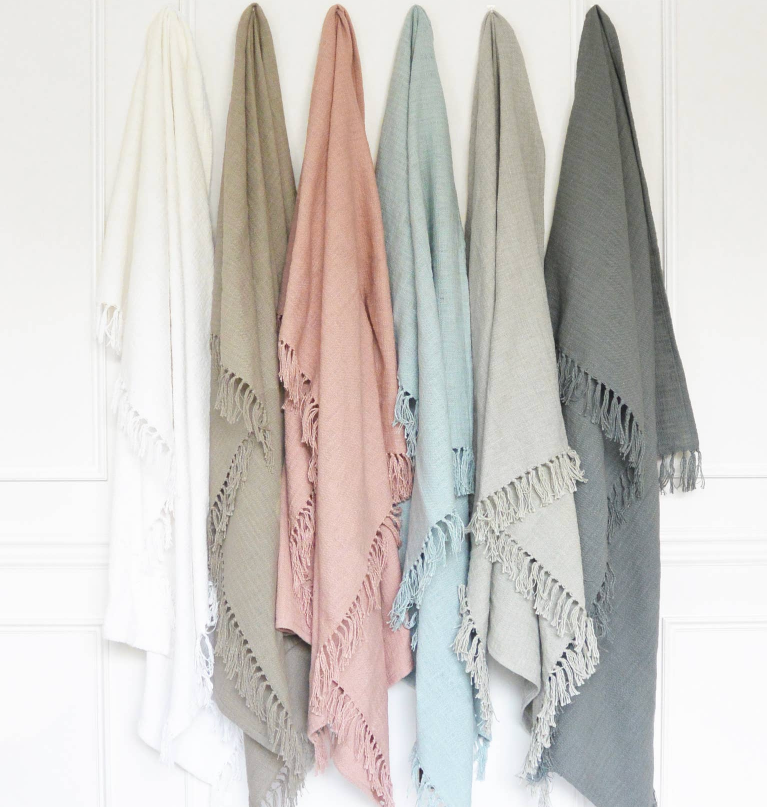 Handwoven Cotton Throw