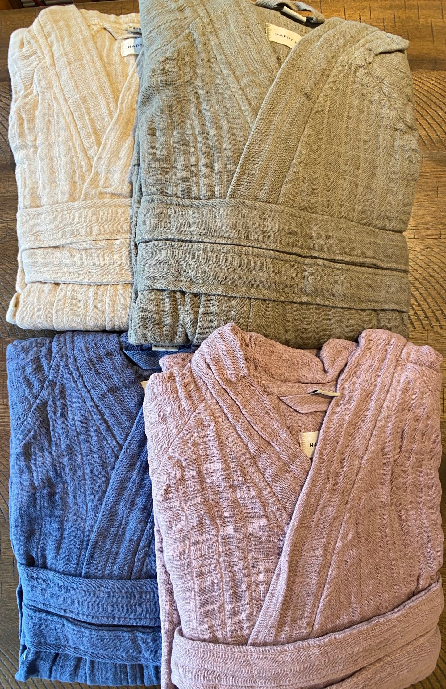 Gauzy Robe 100% Organic Cotton